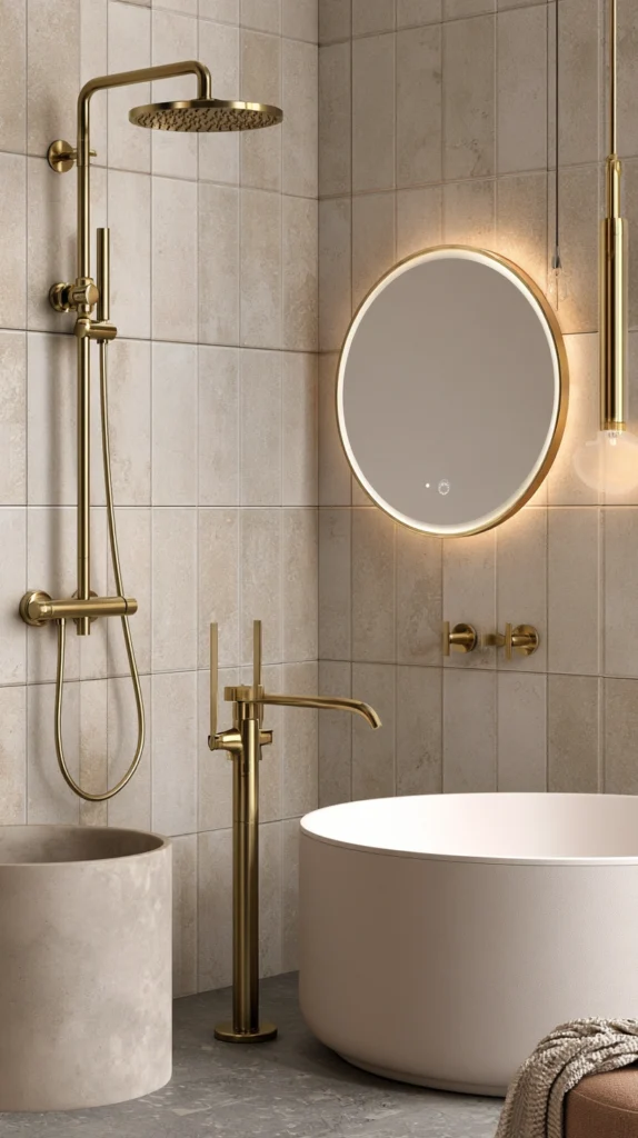 13 Organic Modern Bathroom Ideas with Spa-Like Warmth 14 fr 13 7