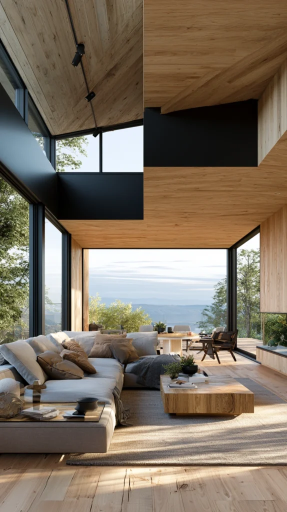 15 Black and Wood Interior Ideas That Balance Warmth and Drama 16 fr 15 4