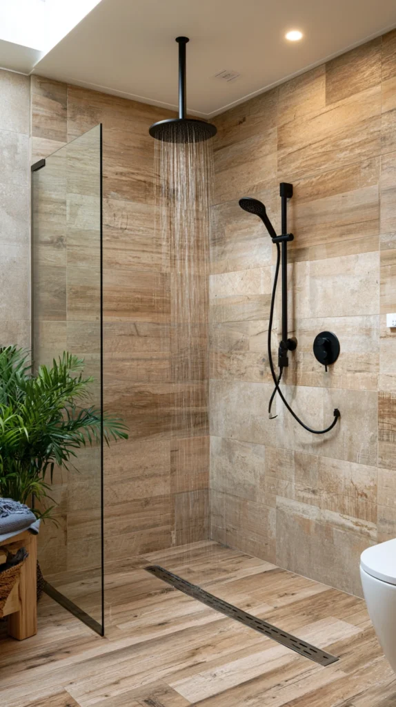 13 Organic Modern Bathroom Ideas with Spa-Like Warmth 3 fr 2 8