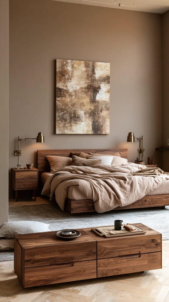 14 Mocha Mousse Bedroom Ideas Inspired by Color Trends 4 fr 3 3