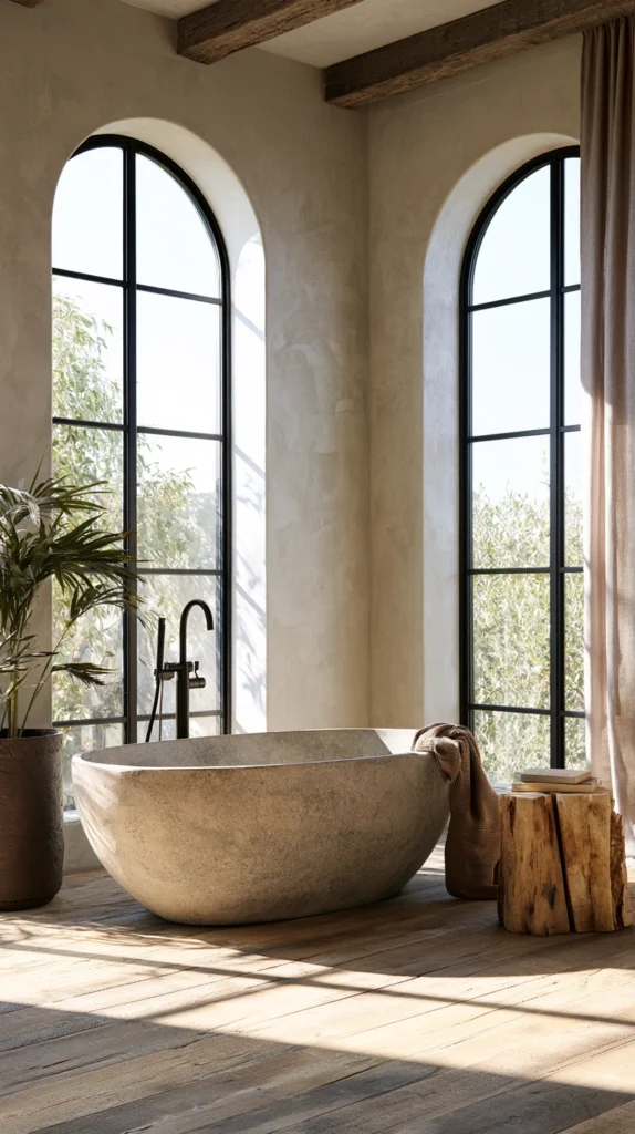 13 Organic Modern Bathroom Ideas with Spa-Like Warmth 4 fr 3 8