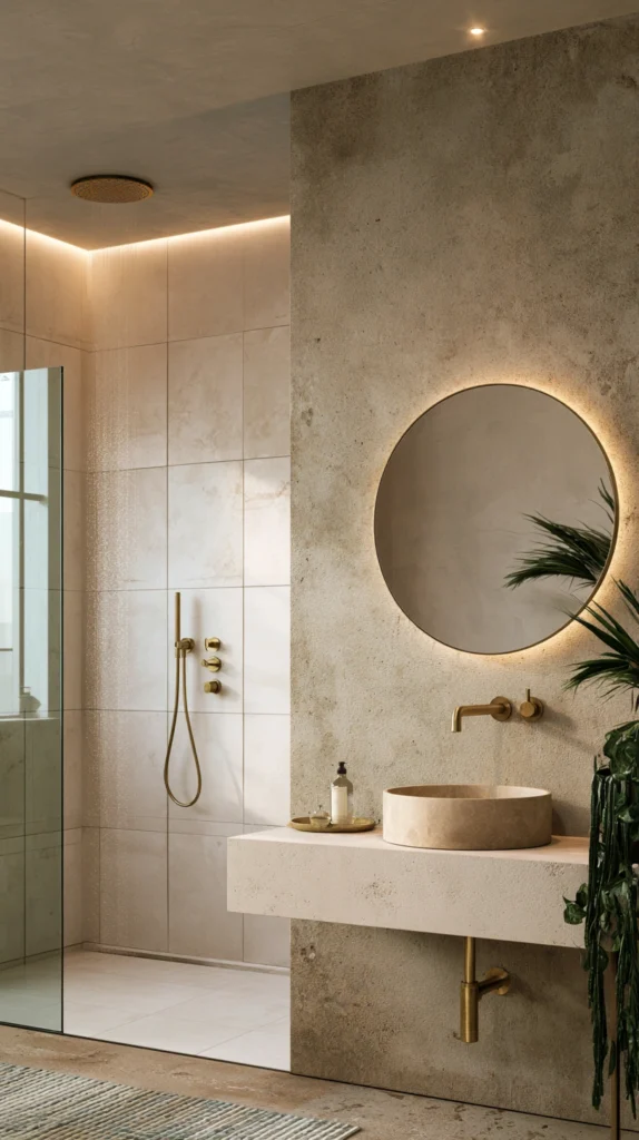 13 Organic Modern Bathroom Ideas with Spa-Like Warmth 5 fr 4 8