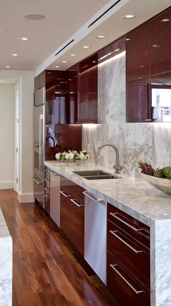 15 Cherry Red Kitchen Ideas for a Bold Designer Look 6 fr 5 4