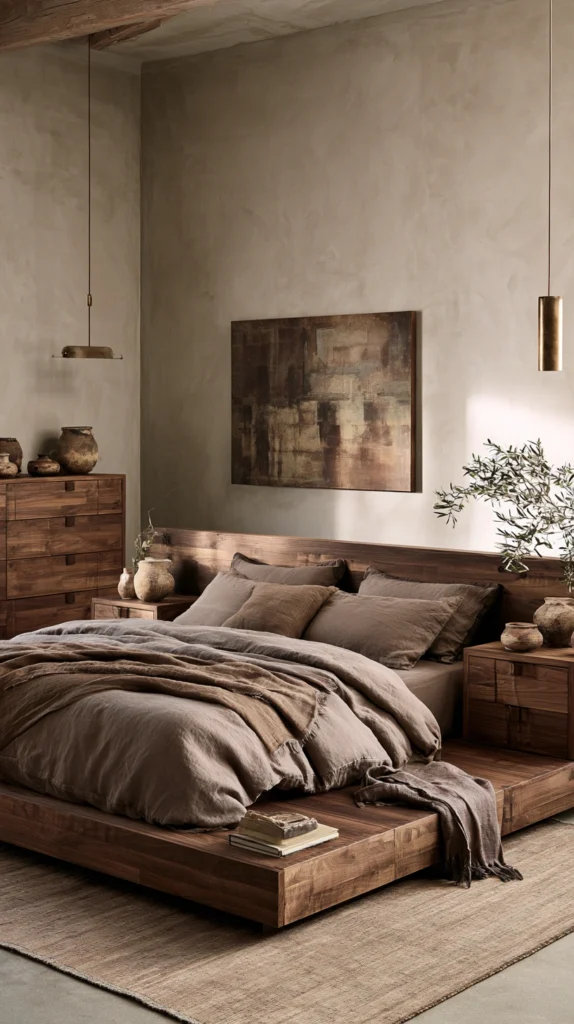 14 Mocha Mousse Bedroom Ideas Inspired by Color Trends 8 fr 7 3