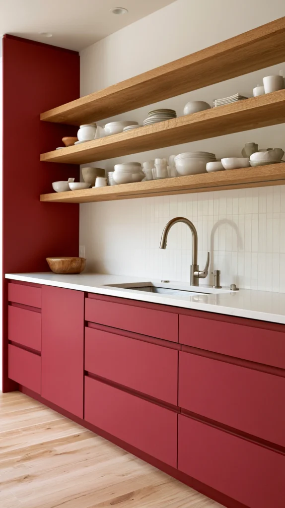 15 Cherry Red Kitchen Ideas for a Bold Designer Look 10 fr 9 4