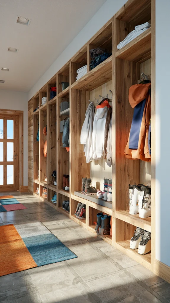 15 Colorado Mudroom Ideas Built for Skis, Snow Boots, and Actual Mountain Life 6 gf 5 1