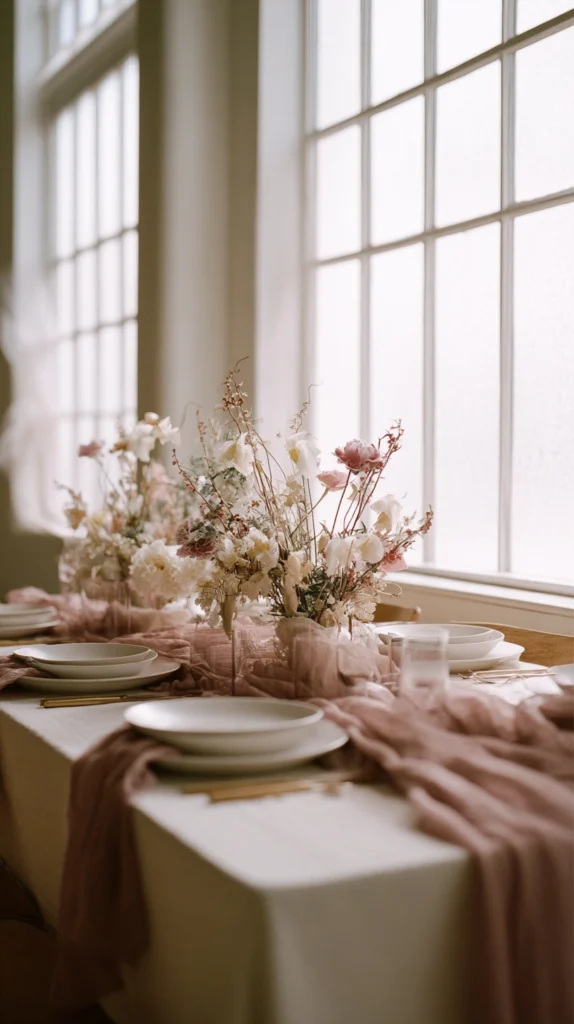 15 Dusty Rose Wedding Ideas for an Elegant Atmosphere 2 gr 1 1