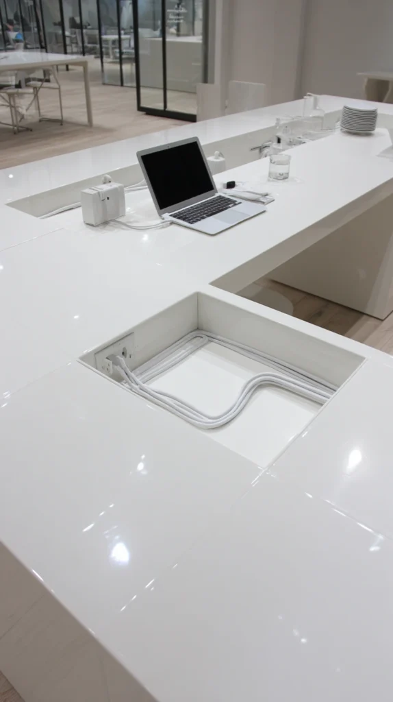 15 White Home Office Ideas for a Clean Minimal Workspace 14 hg 13 1