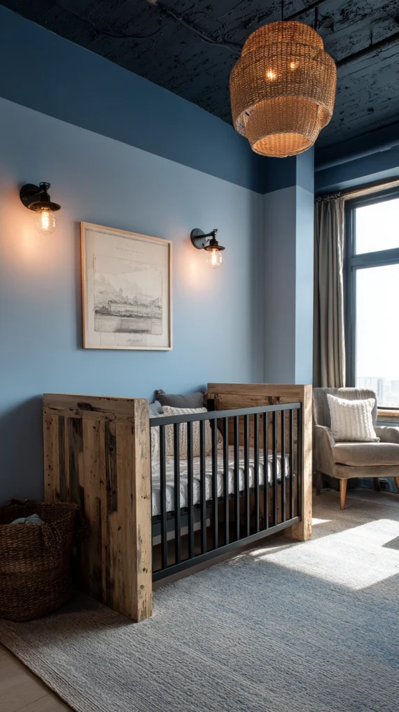 15 Beautiful Blue Nursery Ideas for Baby Boys That Go Beyond Basic Baby Blue 11 hs 10