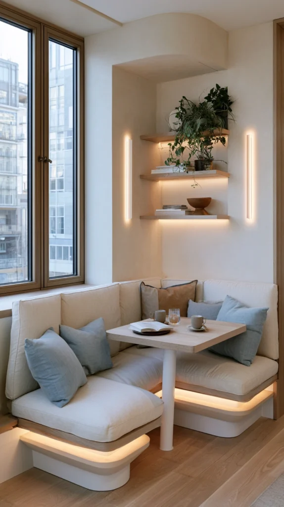 13 Built-In Banquette Seating Ideas for Cozy Kitchen Corners 13 oa 12