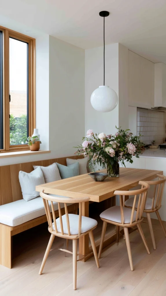 13 Built-In Banquette Seating Ideas for Cozy Kitchen Corners 8 oa 7
