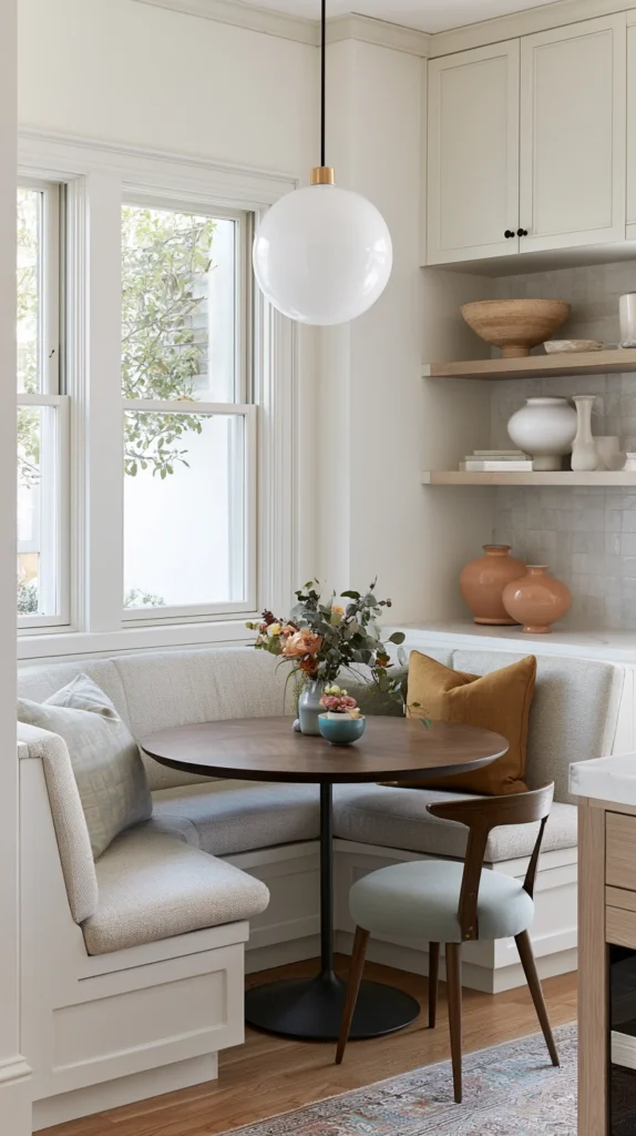 13 Built-In Banquette Seating Ideas for Cozy Kitchen Corners 9 oa 8