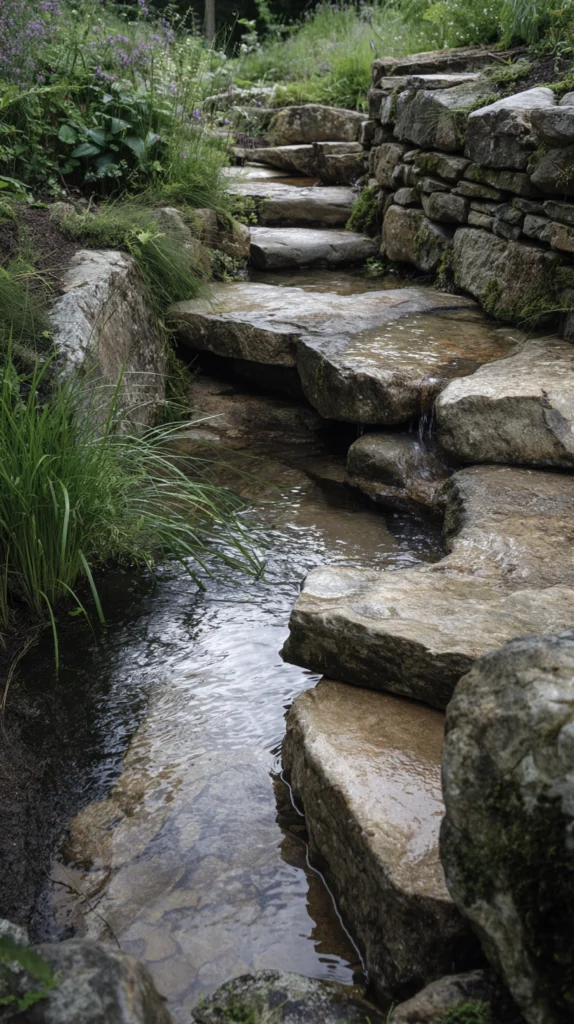 14 Natural Rock Waterfall Ideas for a Serene Outdoor Space 12 rd 11 1