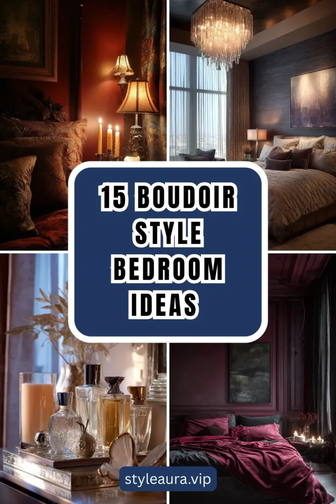Draped in Drama: 15 Boudoir Style Bedroom Ideas for Romantic Interiors 1 style 1 5