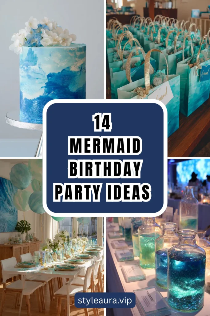 14 Mermaid Birthday Party Ideas for Ocean-Loving Kids 1 style 4