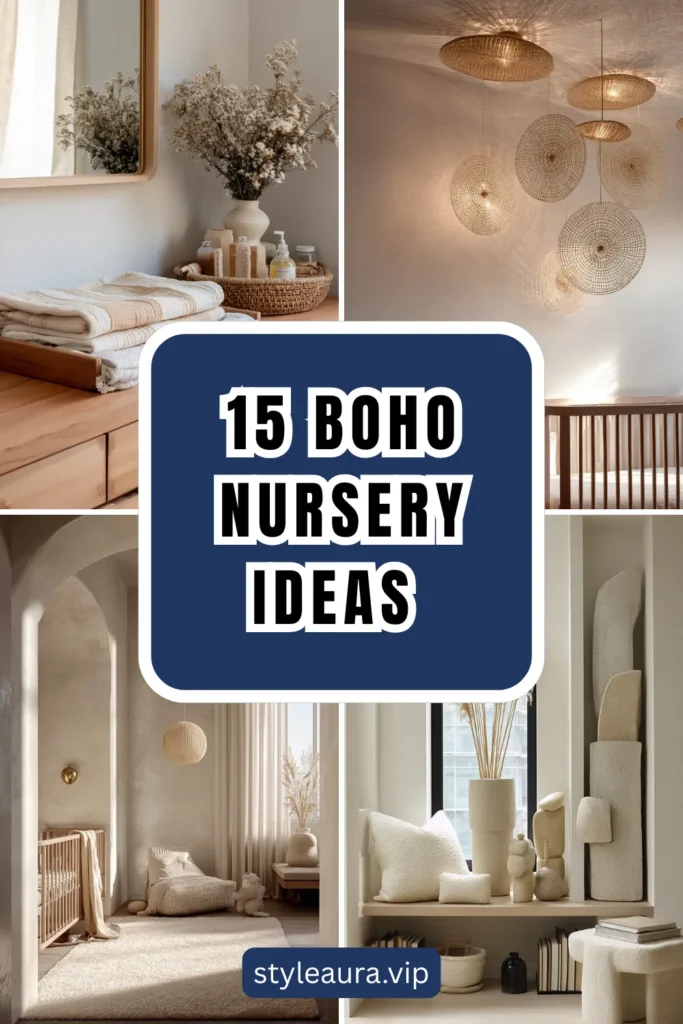 15 Boho Nursery Ideas for a Relaxed Baby Room 1 style 5 2