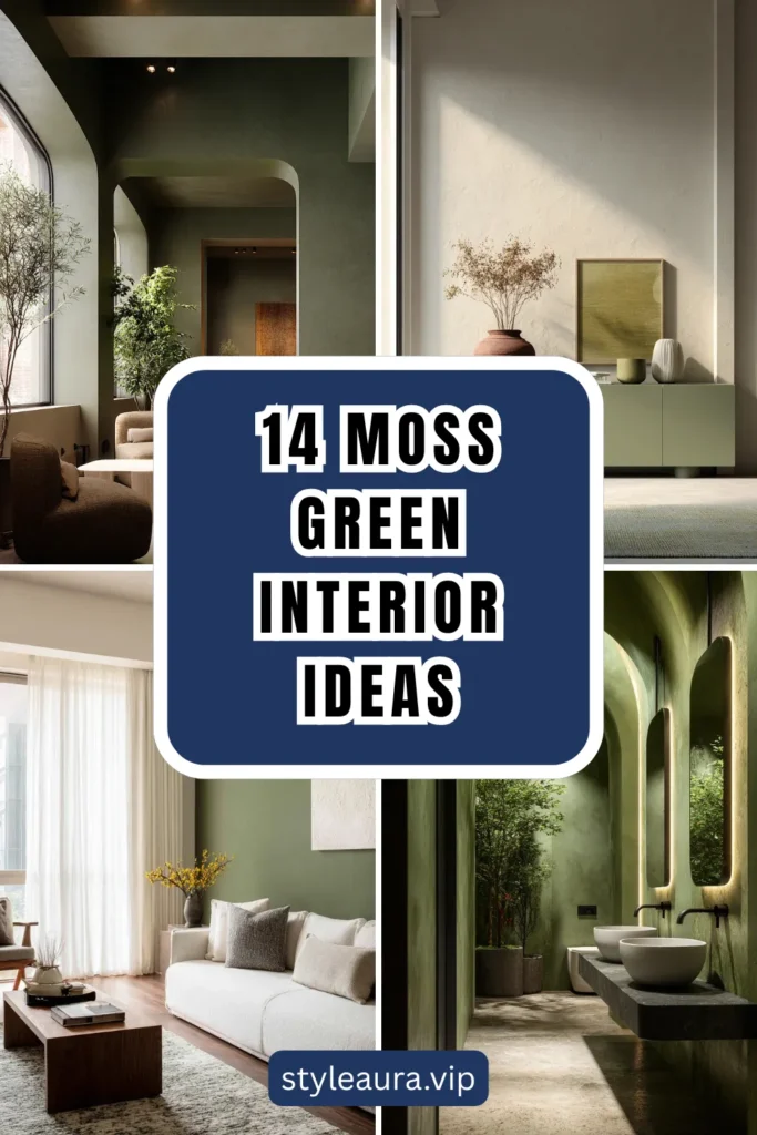 14 Moss Green Interior Ideas for a Nature-Inspired Home 1 style