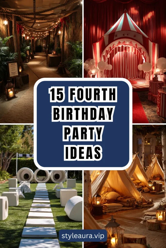 Ready, Set, Celebrate: 15 Fourth Birthday Party Ideas for Active Toddlers 1 style 8