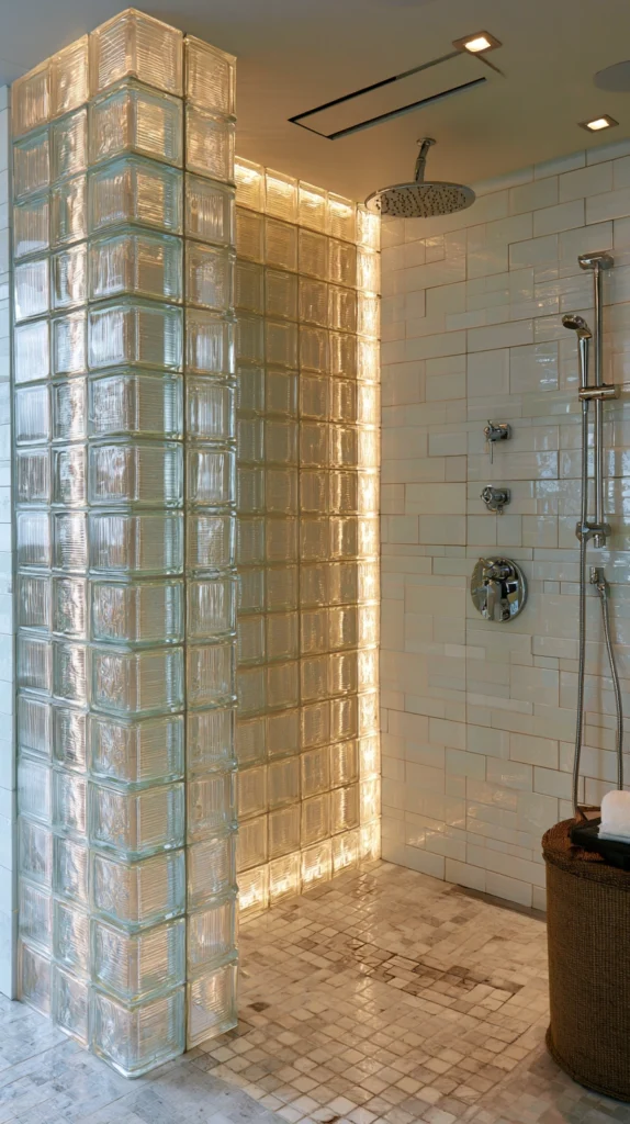 15 Glass Block Bathroom Ideas Making a Huge Comeback in 2026 2 sv 1