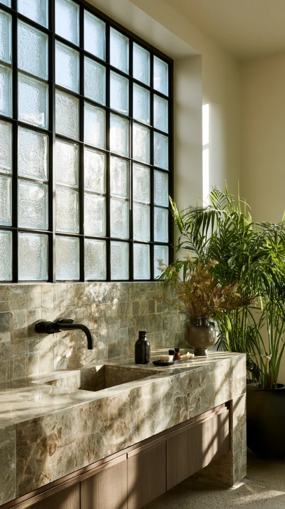 15 Glass Block Bathroom Ideas Making a Huge Comeback in 2026 3 sv 2