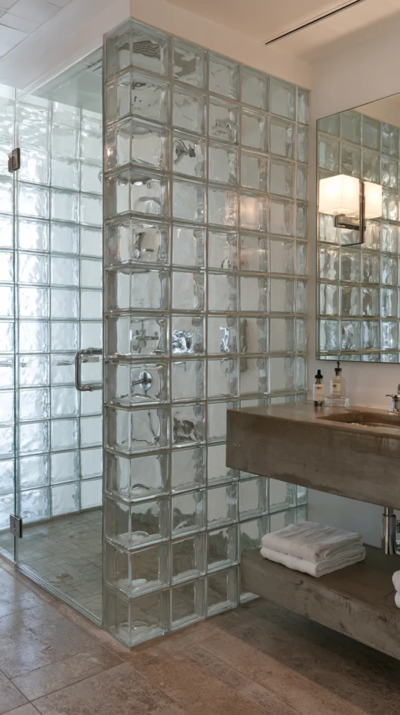 15 Glass Block Bathroom Ideas Making a Huge Comeback in 2026 8 sv 7