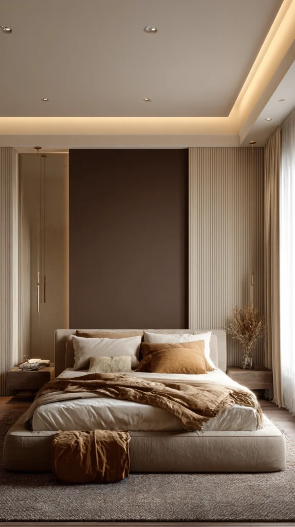 Deep, Warm, and Utterly Restful: 15 Chocolate Brown Bedroom Ideas for a Rich Warm Retreat 2 tf 1