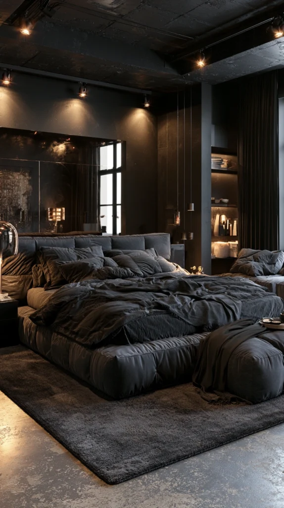 14 Black Bedroom Ideas That Create a Cozy Luxury Retreat 13 tf 13 1