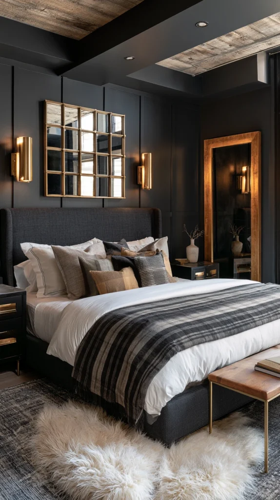 14 Black Bedroom Ideas That Create a Cozy Luxury Retreat 3 tf 2 1