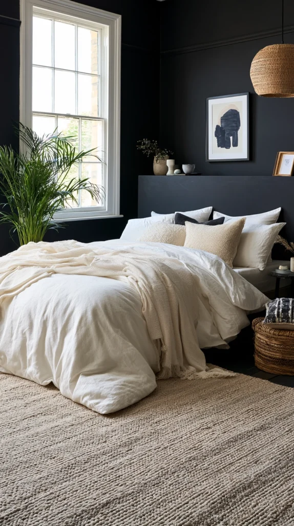 14 Black Bedroom Ideas That Create a Cozy Luxury Retreat 5 tf 4 1