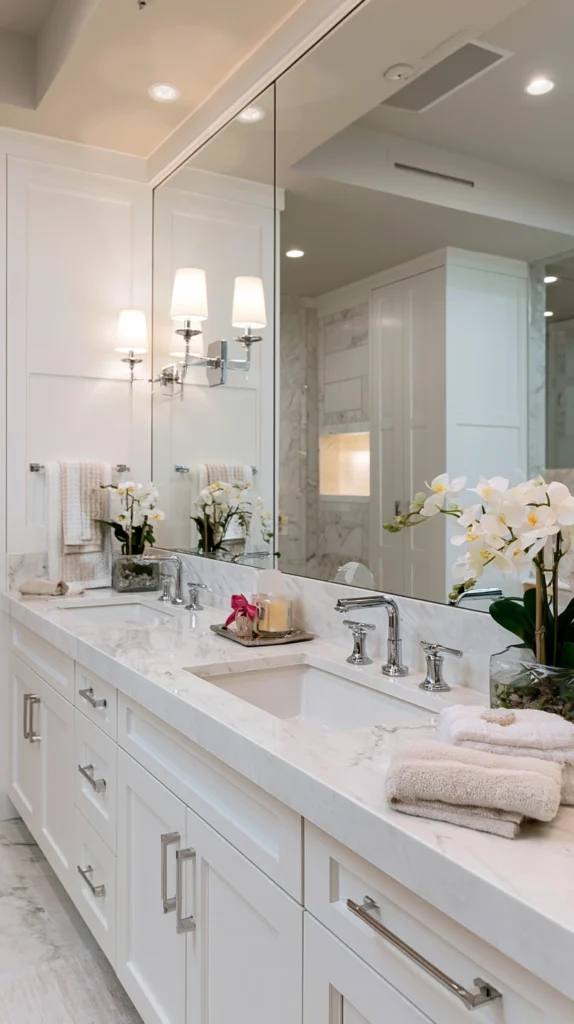 15 White Bathroom Ideas That Feel Bright and Luxurious 11 tg 10 2