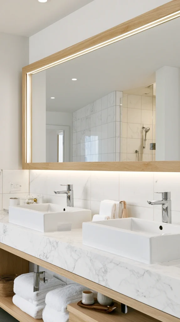 15 White Bathroom Ideas That Feel Bright and Luxurious 7 tg 6 1