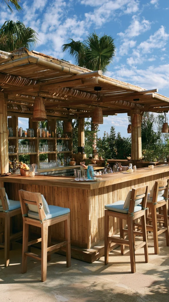 15 Tropical Patio Design Ideas for a Vacation Vibe 13 vf 12 3