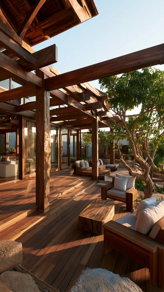 15 Tropical Patio Design Ideas for a Vacation Vibe 15 vf 14 3