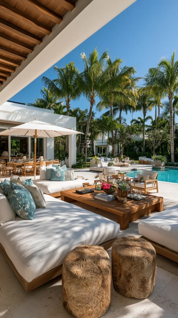 15 Tropical Patio Design Ideas for a Vacation Vibe 16 vf 15 2