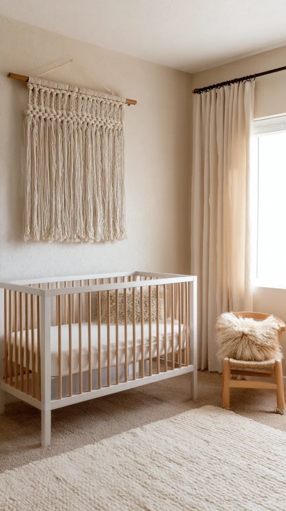 15 Boho Nursery Ideas for a Relaxed Baby Room 3 vf 2
