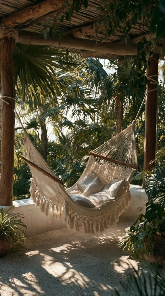 15 Tropical Patio Design Ideas for a Vacation Vibe 10 vf 9 3
