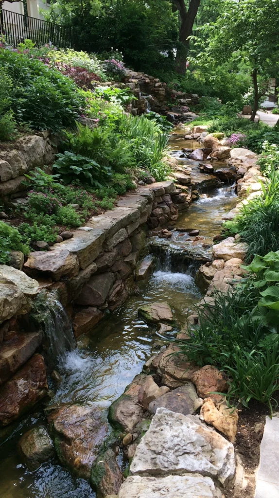 14 Zen-Inspired Backyard Waterfall Ideas for a Calm, Relaxing Vibe 14 vg 13 4
