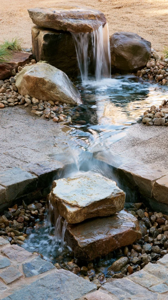 14 Zen-Inspired Backyard Waterfall Ideas for a Calm, Relaxing Vibe 4 vg 3 4