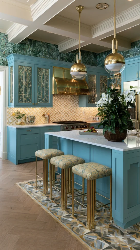 14 Miami Art Deco Kitchen Ideas 8 vh 7