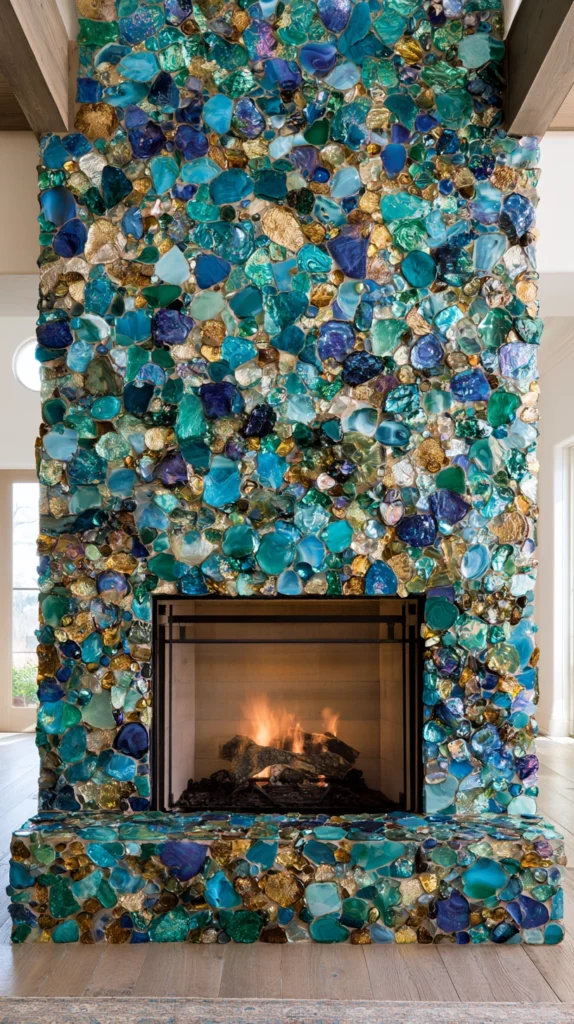 15 Tiled Fireplace Wall Ideas That Feel Custom and Expensive 7 vo 6