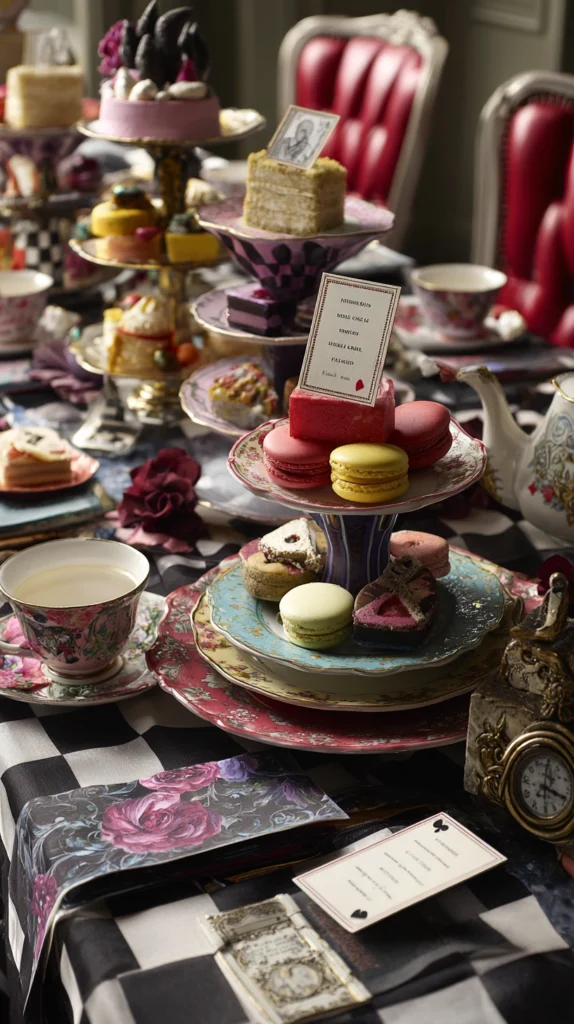 14 Alice in Wonderland Party Ideas 4 vs 3