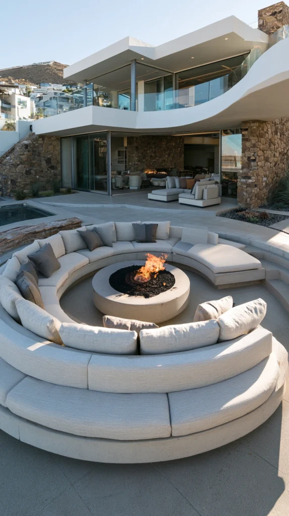 13 Conversation Pit Living Room Ideas with a Modern Luxury Twist 8 vu 7 1