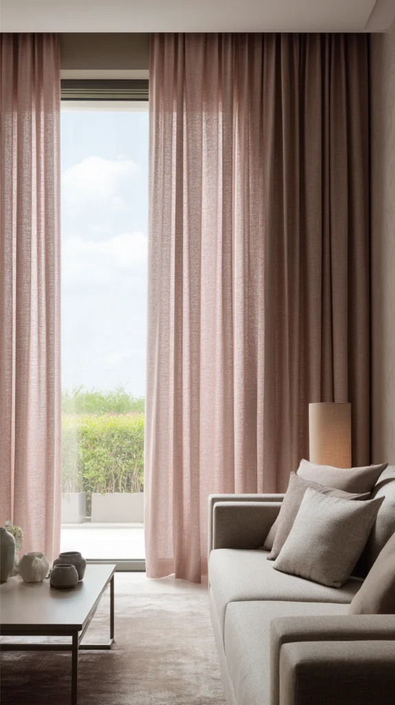 14 Dusty Pink Living Room Ideas for a Soft Feminine Space 6 vy 5