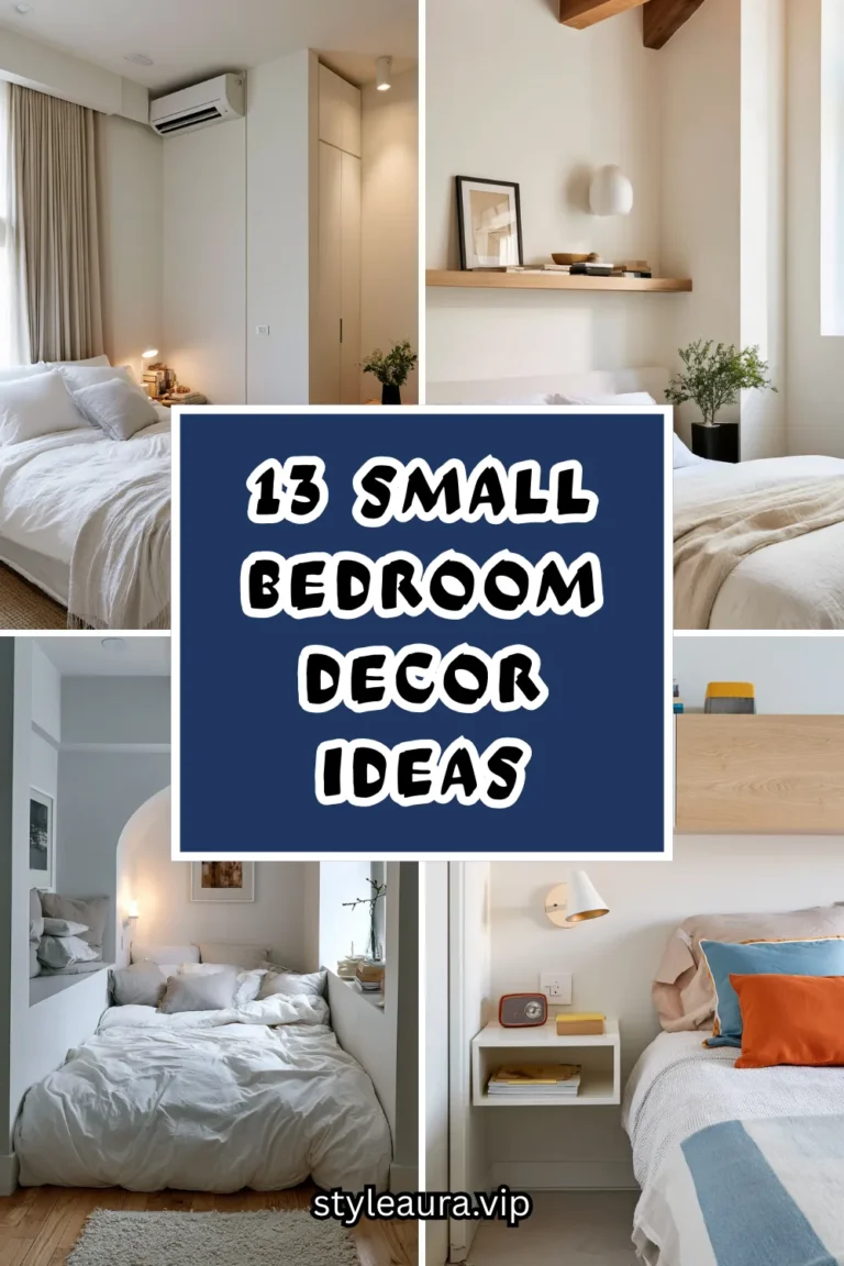 13 Small Bedroom Decor Ideas to Transform a Tight Space Into a Cozy Retreat