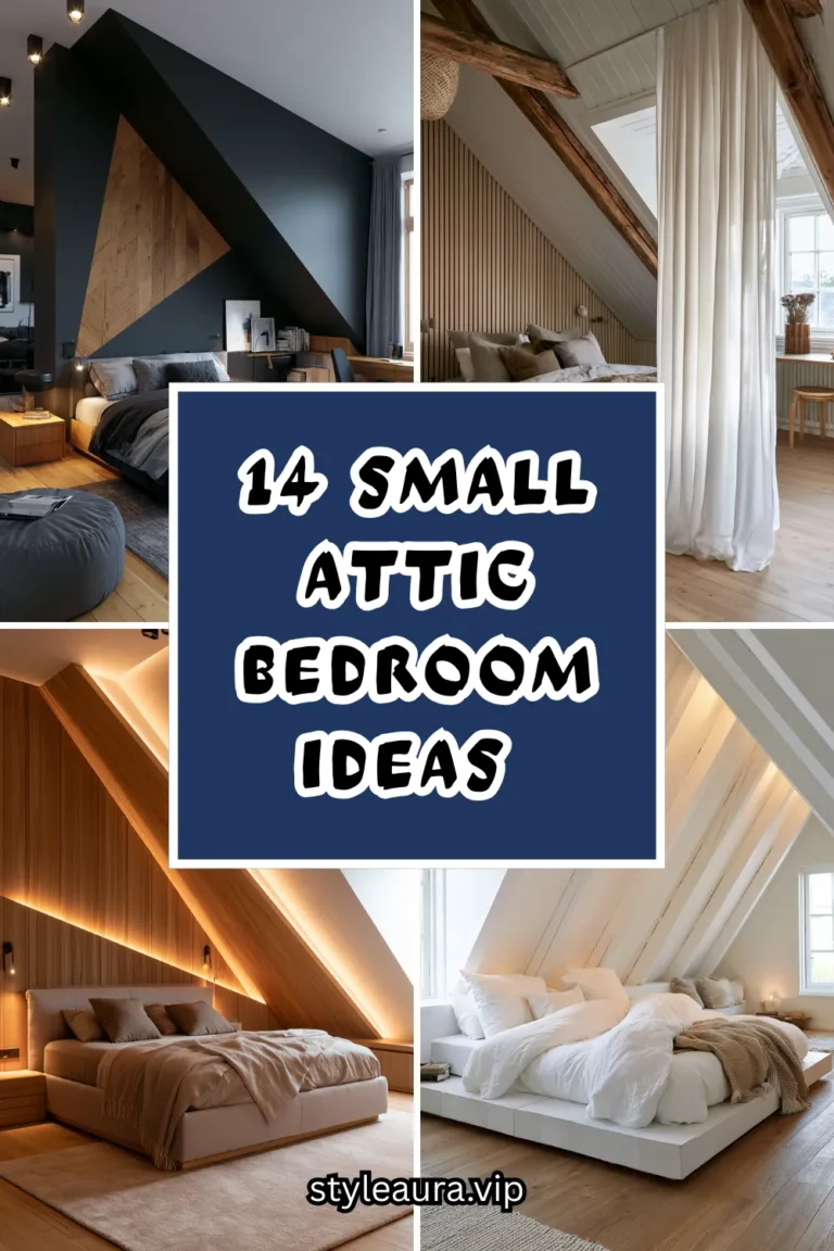 14 Small Attic Bedroom Ideas to Maximize Space and Comfort