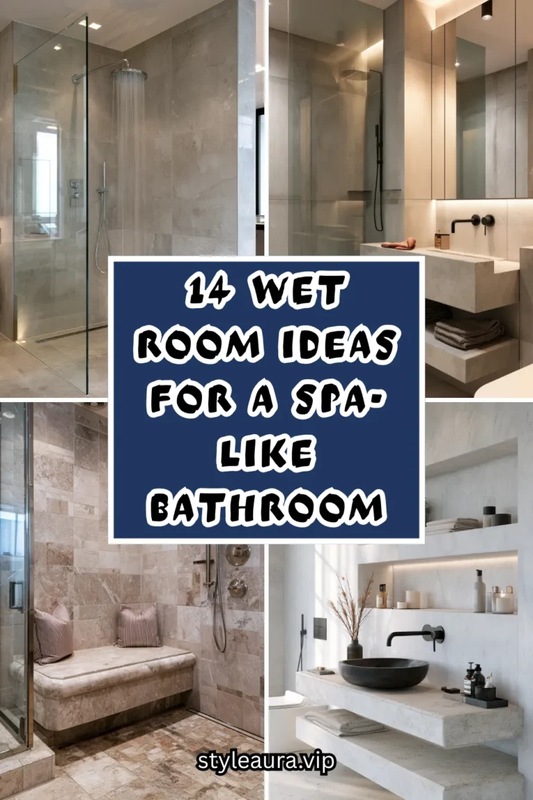 14 Wet Room Ideas for a Sleek Spa-Like Bathroom