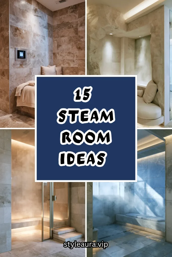 15 Steam Room Ideas for a Luxurious Home Spa 1 15 2026 06 05T174505.768
