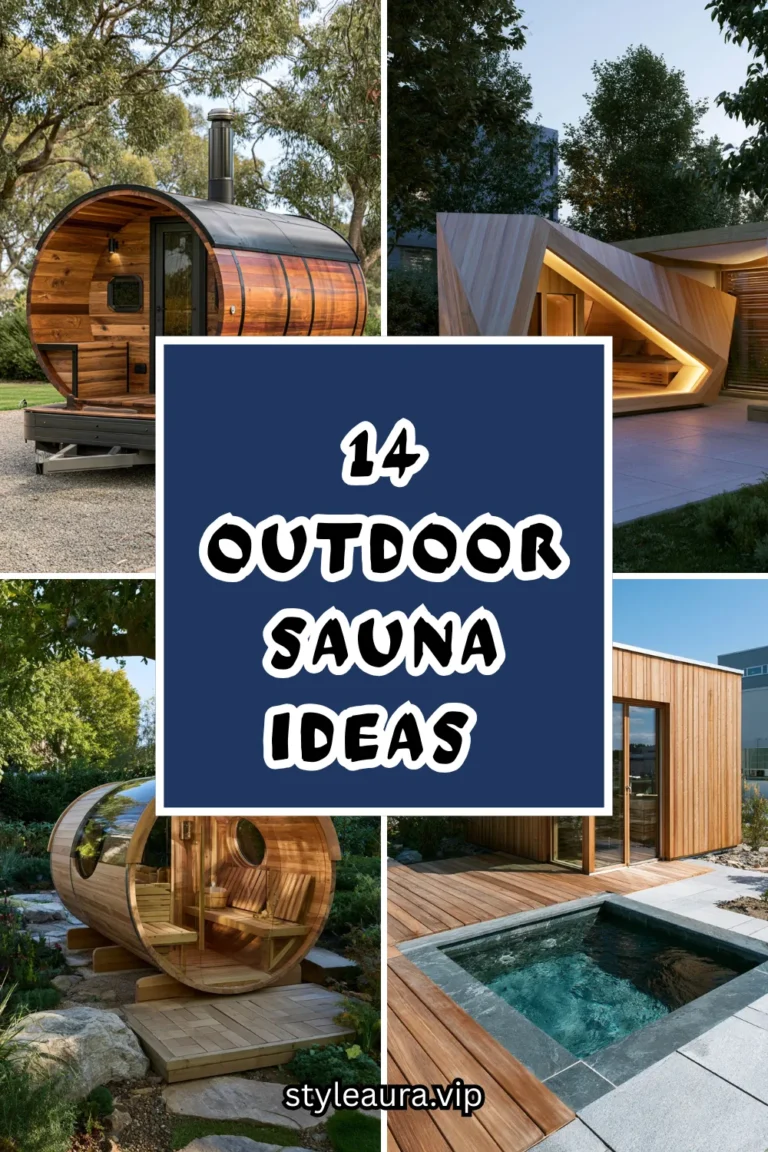 14 Outdoor Sauna Ideas for a Backyard Spa Experience
