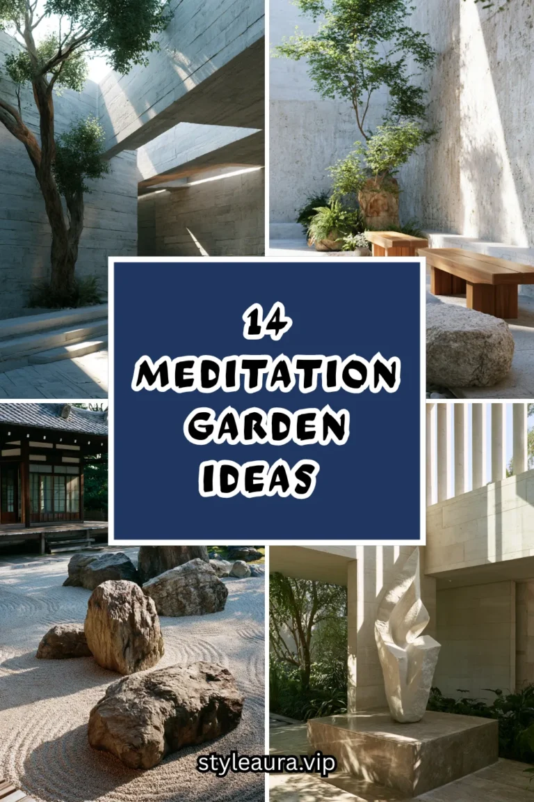 14 Meditation Garden Ideas for a Peaceful Outdoor Sanctuary