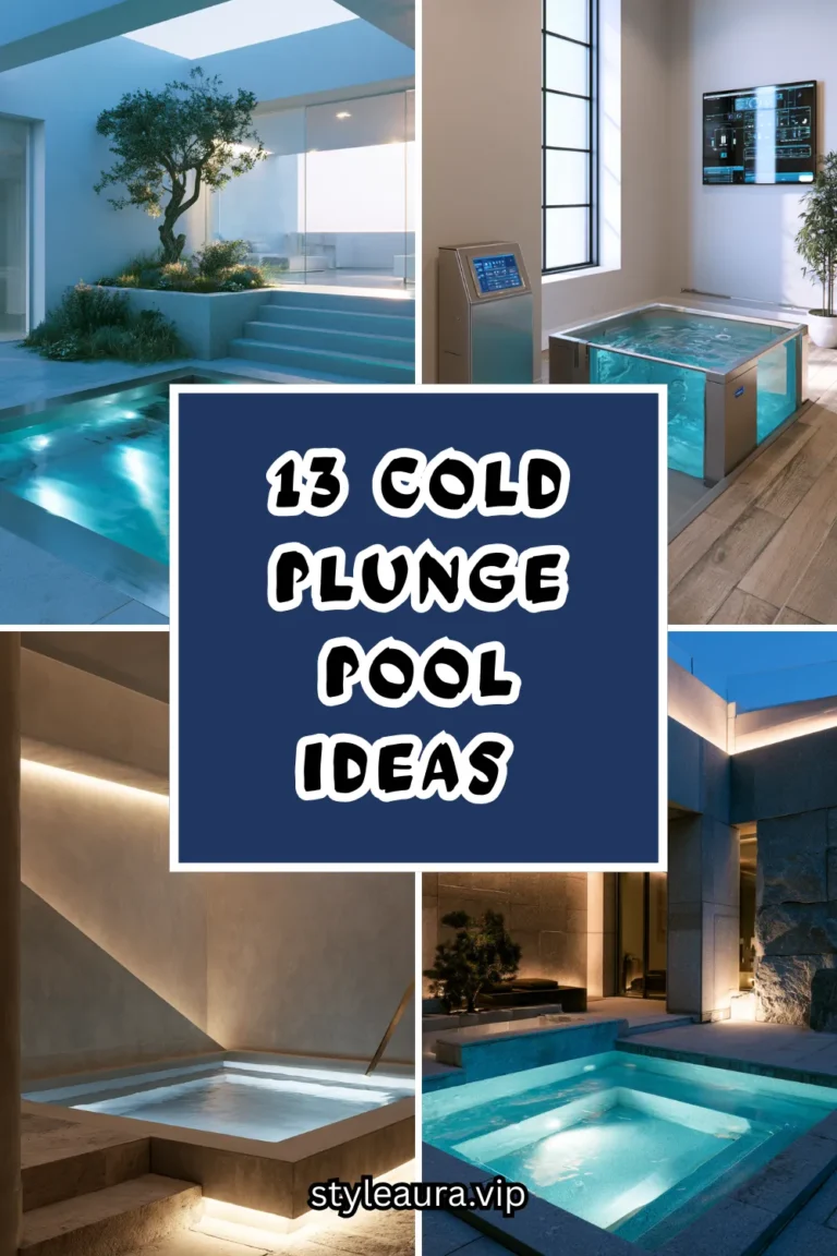 13 Cold Plunge Pool Ideas for a Home Wellness Retreat 20 13 Cold Plunge Pool Ideas for a Home Wellness Retreat